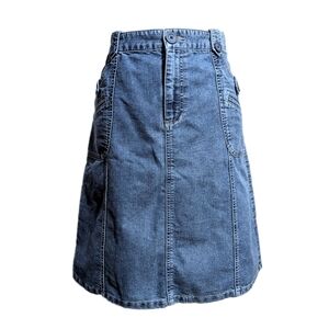 Cherokee Denim Short Skirt Cherokee  Denim Skirt Short Skirt Size 10